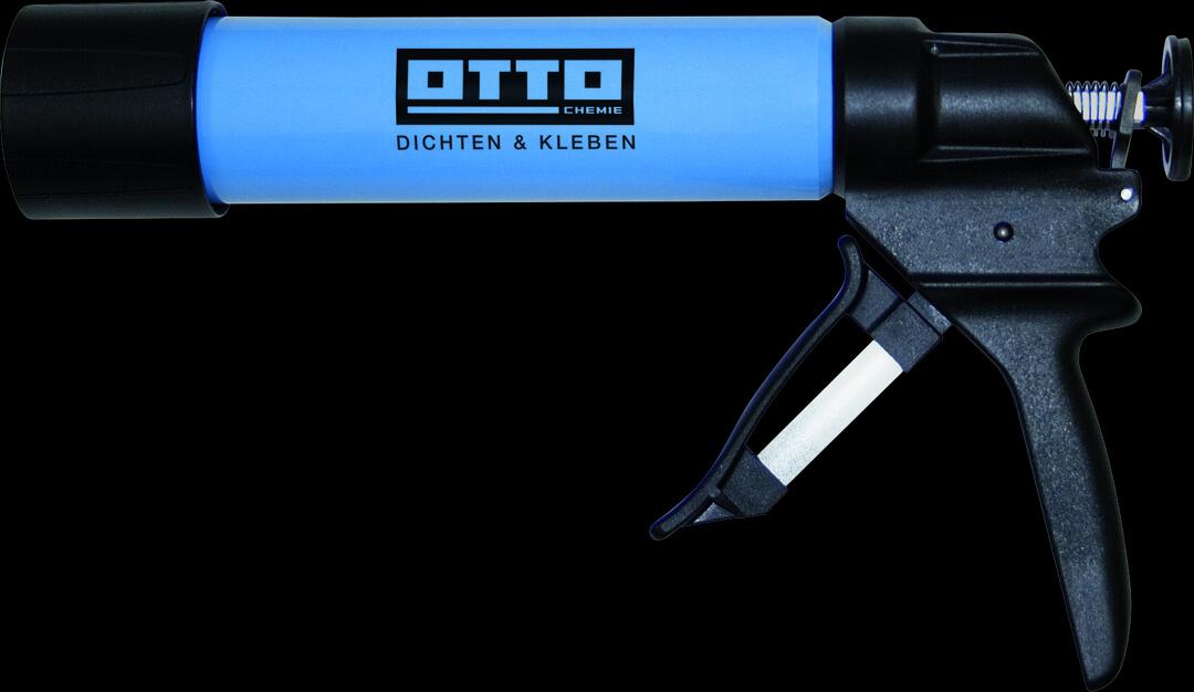 Ein Beispiel eines bei CARRO verfügbaren Werkzeugteils: Eine Handpresspistole der Marke OTTO Werkzeuge.
